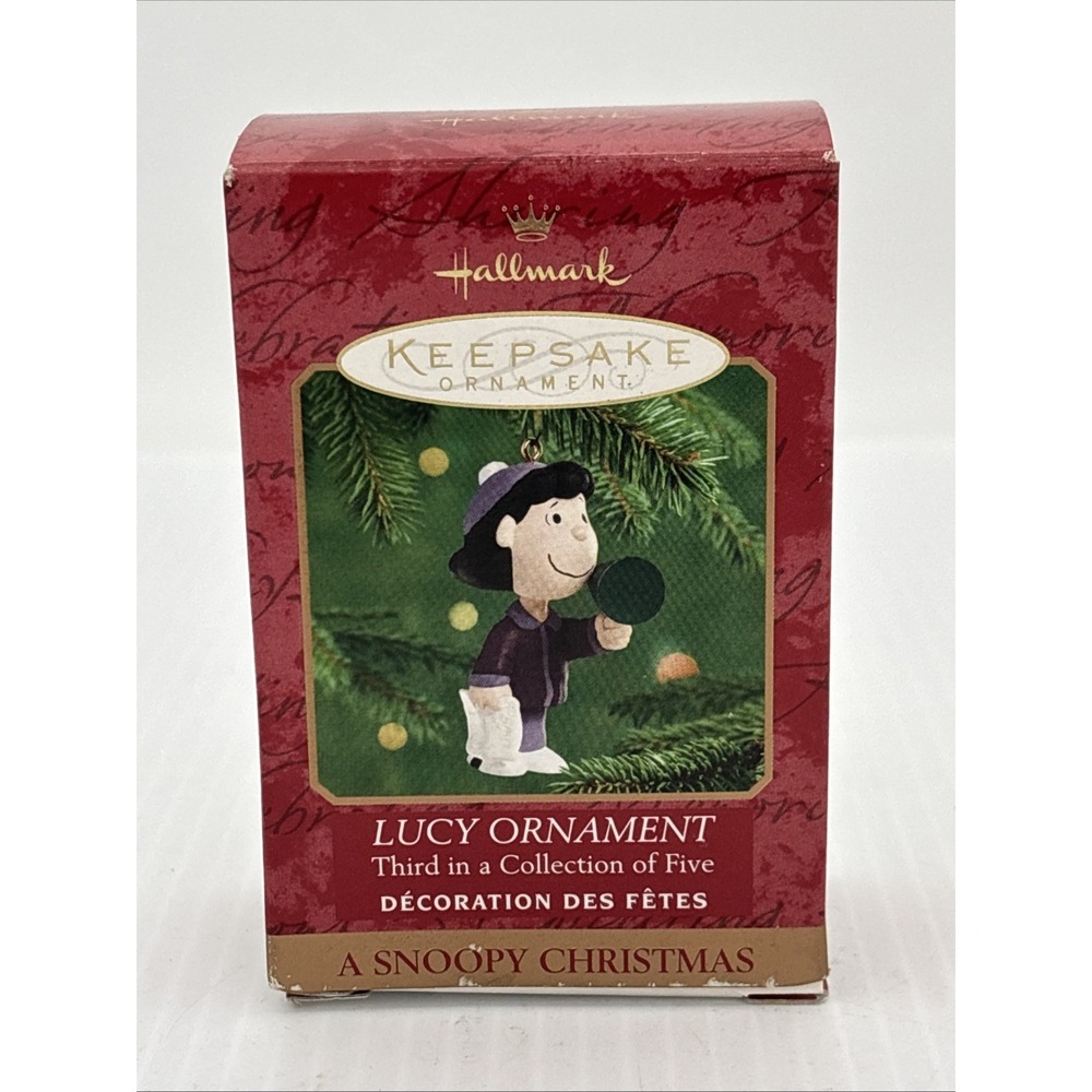 Hallmark Keepsake Christmas Ornament Peanuts Lucy (3rd in Collection of 5)